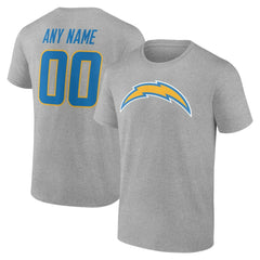 NFL Los Angeles Chargers Big & Tall Team Authentic Custom T-Shirt