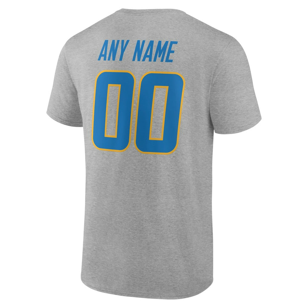 NFL Los Angeles Chargers Big & Tall Team Authentic Custom T-Shirt