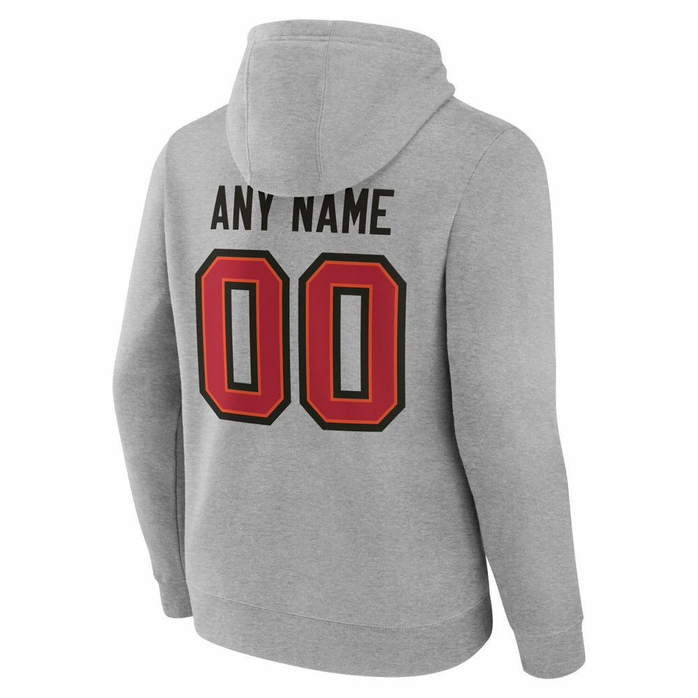 NFL Tampa Bay Buccaneers Big & Tall Team Authentic Custom Hoodie