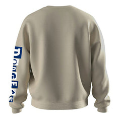 Los Angeles Dodgers Women's 2025 World Series Champions Pennant Spirit Jersey Fleece Sweatshirt - Beige