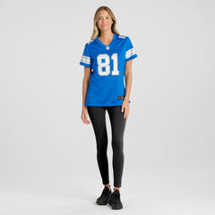 NFL Detroit Lions Calvin Johnson  Women's Team Retired Game Jersey