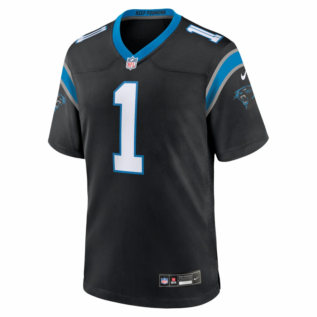 NFL Carolina Panthers Cam Newton  Team Retired Game Jersey