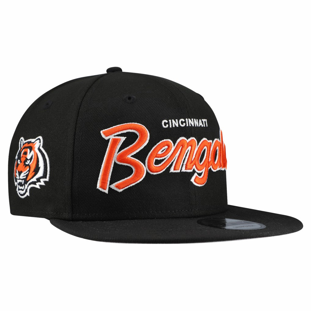 NFL Cincinnati Bengals Main Script 9FIFTY Snapback Hat
