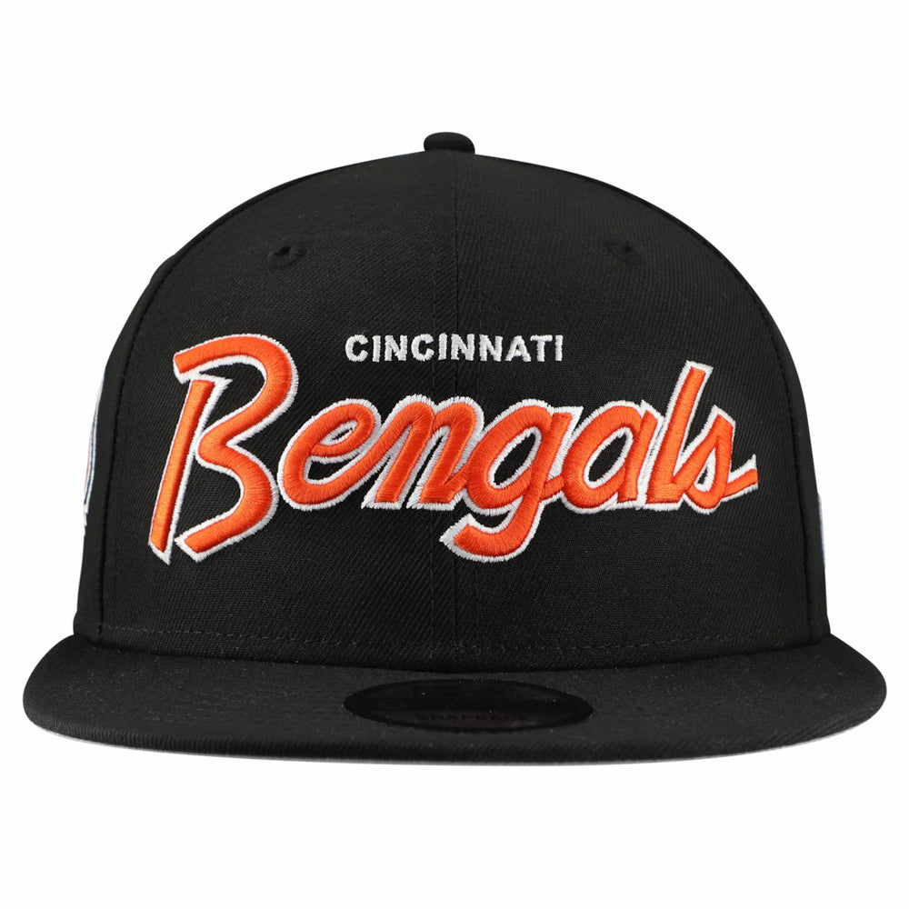 NFL Cincinnati Bengals Main Script 9FIFTY Snapback Hat