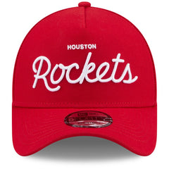 Houston Rockets x Malbon Golf Unisex 9FORTY A-Frame Adjustable Hat sale - Red | New Era shop