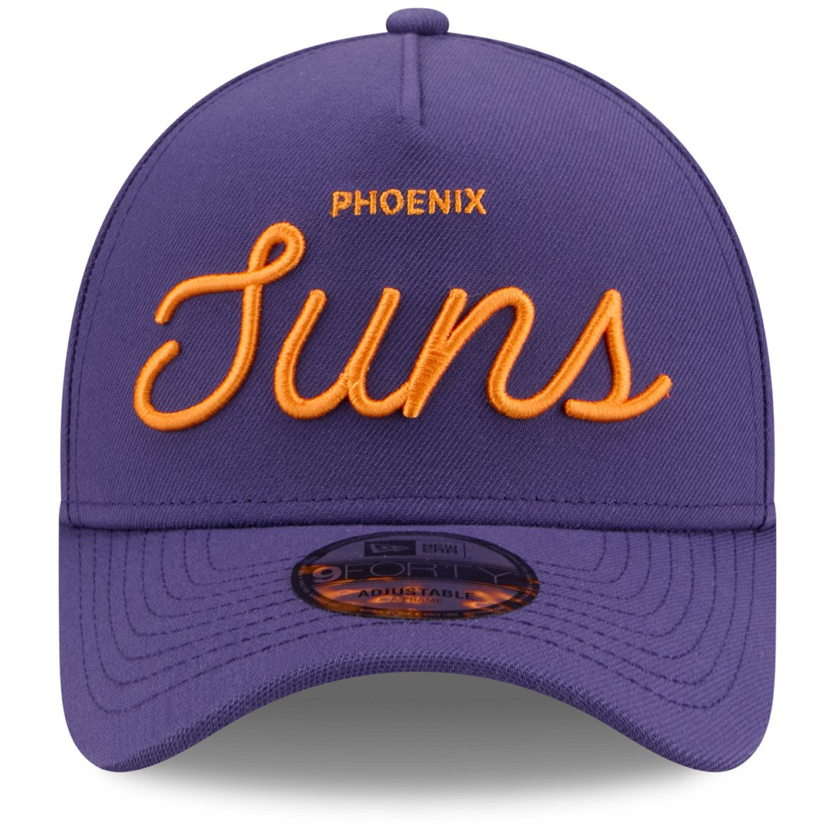 Phoenix Suns x Malbon Golf Unisex 9FORTY A-Frame Adjustable Hat - Purple | New Era for sale