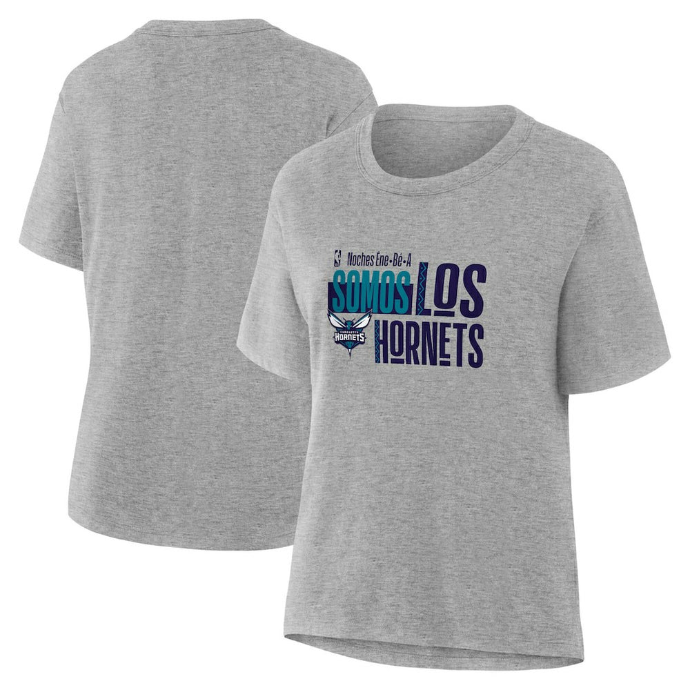 Charlotte Hornets Women's Noches Training T-Shirt - Gray cheap