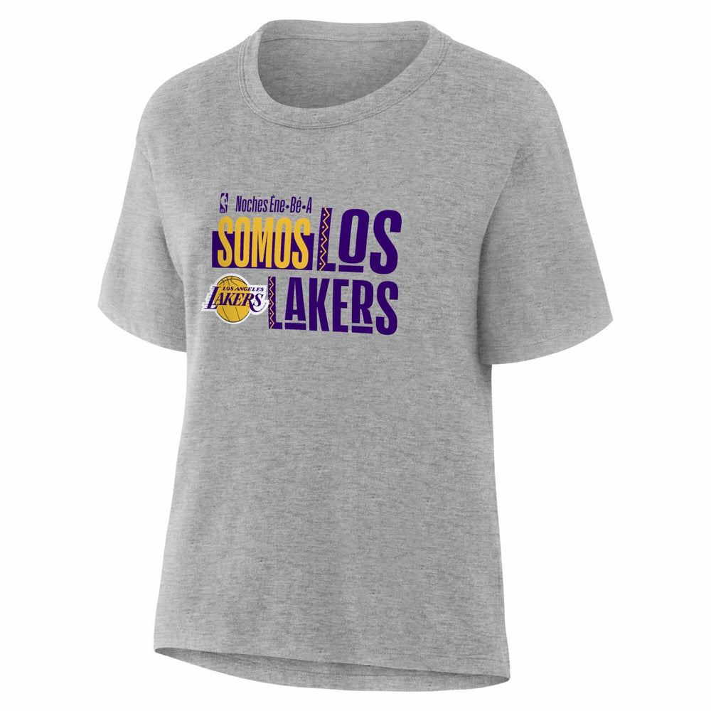 Los Angeles Lakers Women's Noches Training T-Shirt - Gray cheap