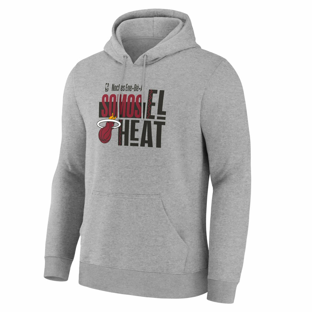 Miami Heat Noches Training Hoodie - Gray for sale