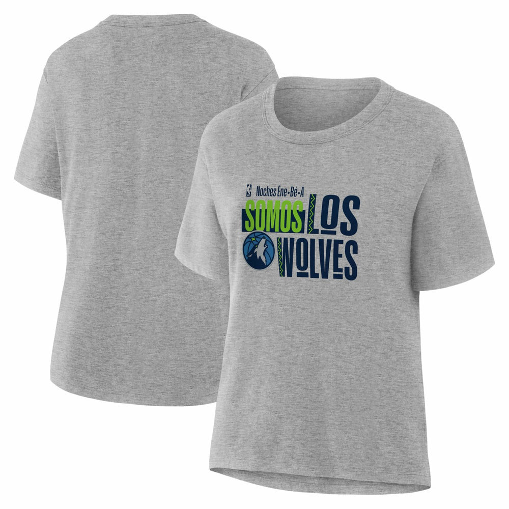 Minnesota Timberwolves Women's Noches Training T-Shirt - Gray sale