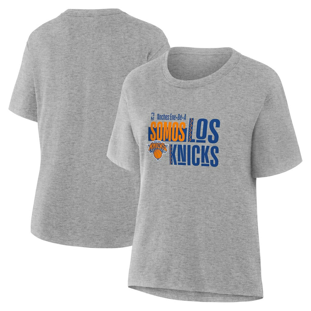 New York Knicks Women's Noches Training T-Shirt - Gray online