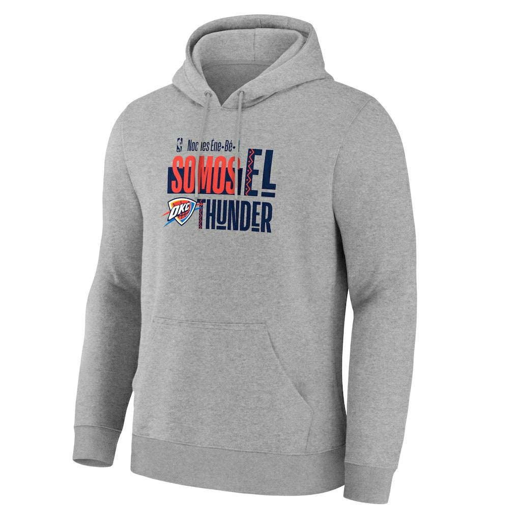 Oklahoma City Thunder Noches Training Hoodie - Gray on sale