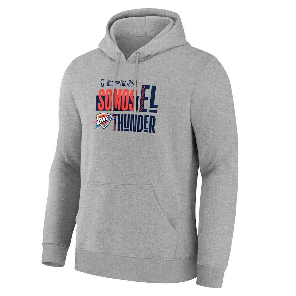Oklahoma City Thunder Noches Training Hoodie - Gray on sale