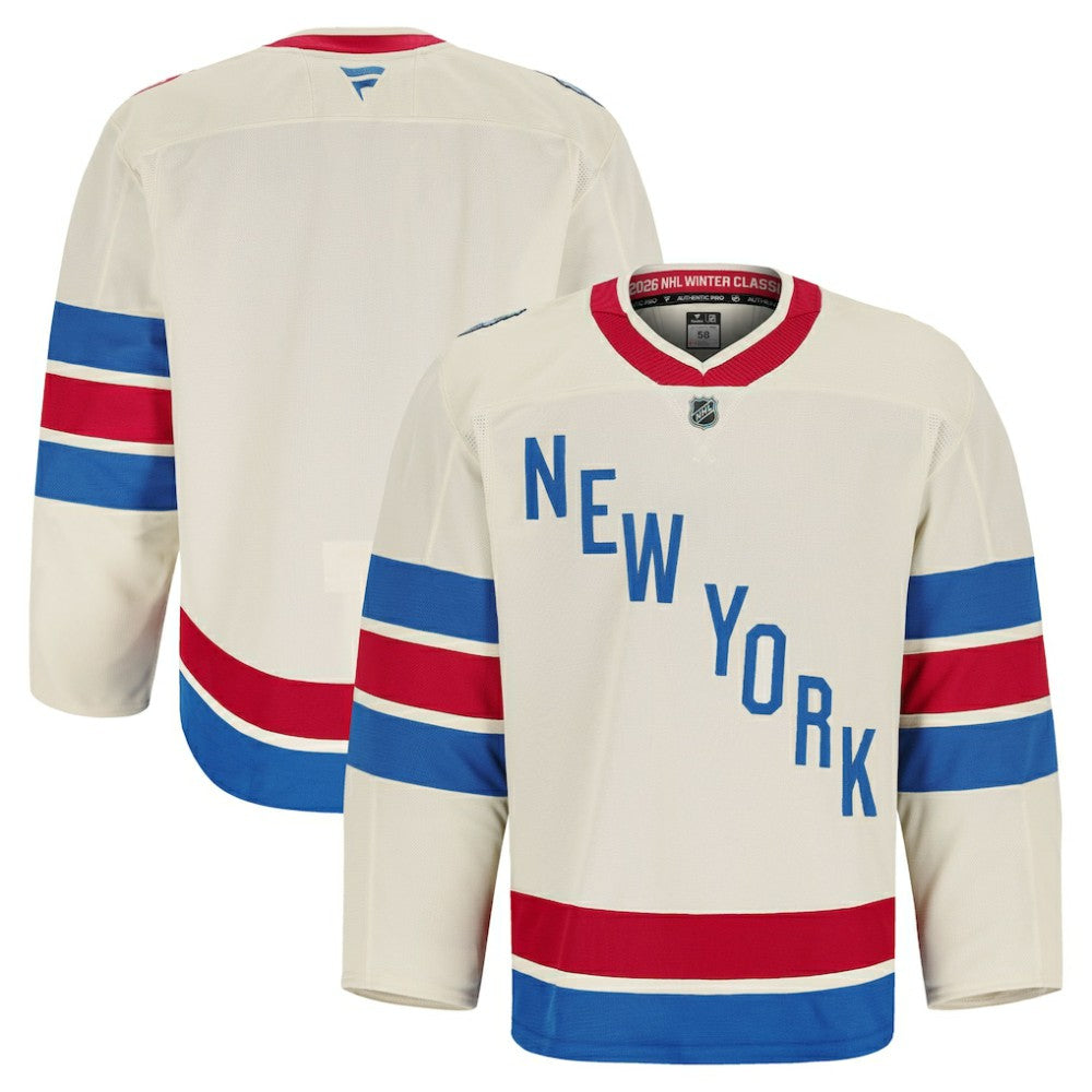 New York Rangers Fanatics 2026 NHL Winter Classic Authentic Pro Jersey