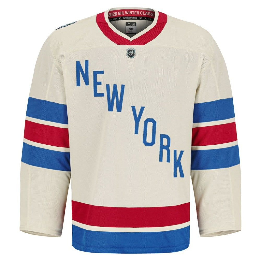 New York Rangers Fanatics 2026 NHL Winter Classic Authentic Pro Jersey