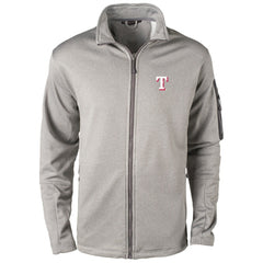 Texas Rangers Dunbrooke Pacific Full-Zip Fleece Jacket - Heather Gray