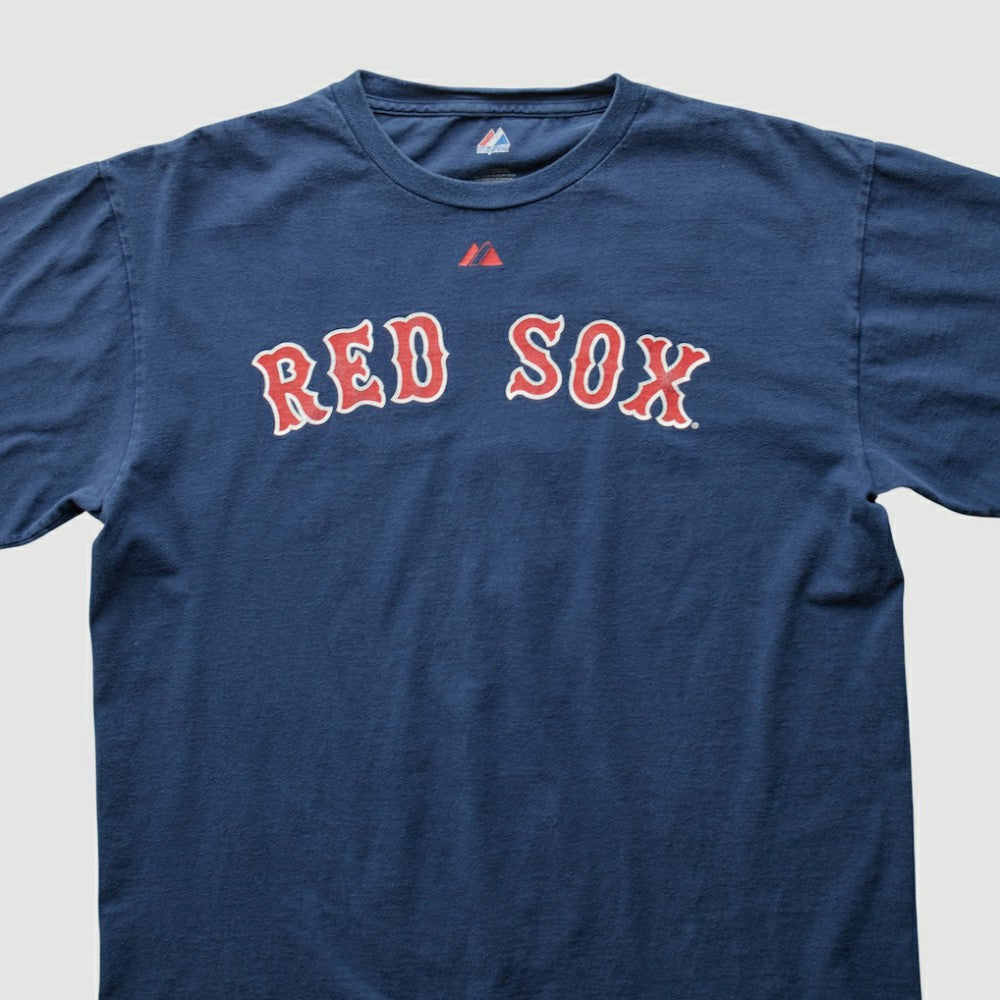 Boston Red Sox Majestic 2010s T-shirt - Navy Vintage