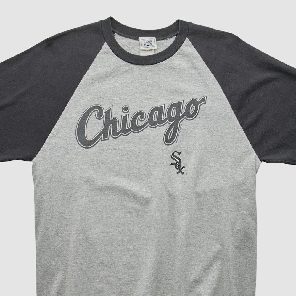 Chicago White Sox Lee Apparel 2000s T-shirt - Heather Gray Vintage