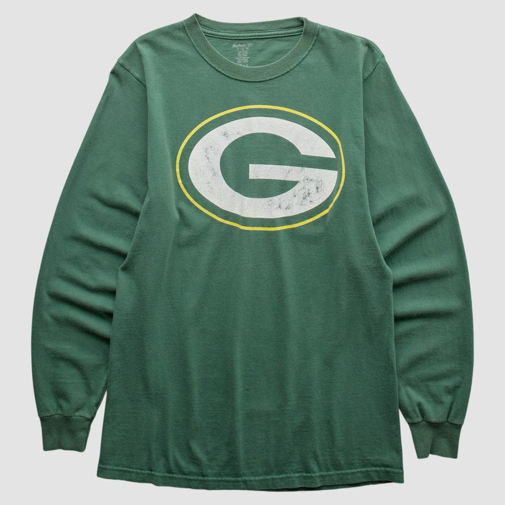 NFL Green Bay Packers Reebok 2000s Long Sleeve T-shirt