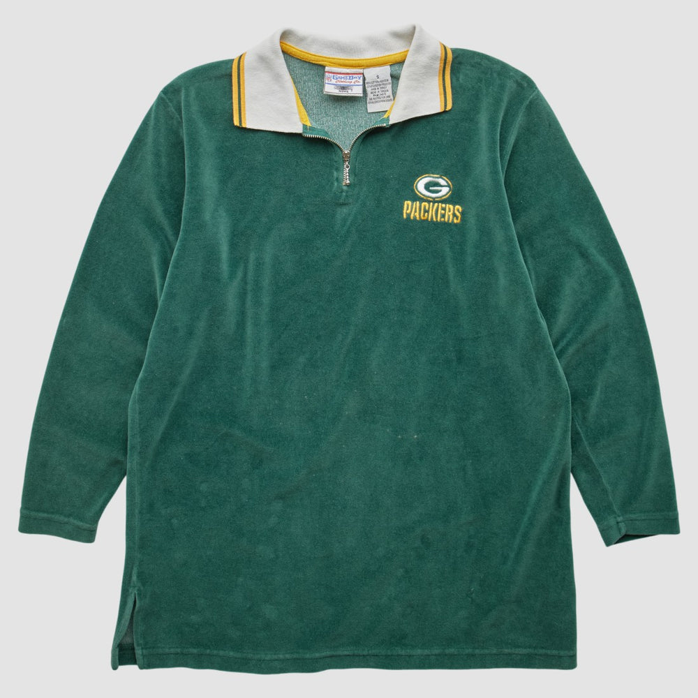 NFL Green Bay Packers Game Day Clothing 90s 1/4 Zip Sweatshirt
