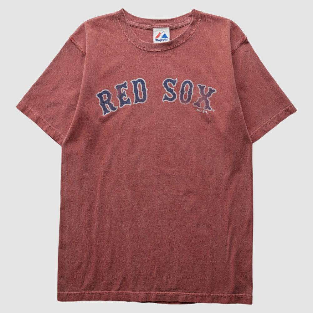 Boston Red Sox Majestic 2010 T-shirt - Maroon Vintage