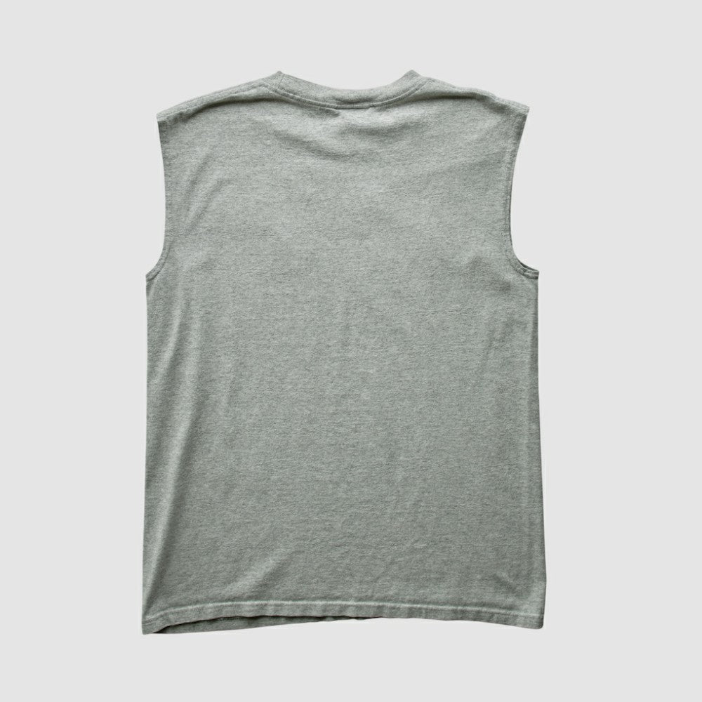 Chicago Cubs CSA 2000s Tank - Heather Gray Vintage