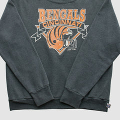NFL Cincinnati Bengals Logo 7 80s Pullover Sweatshirt