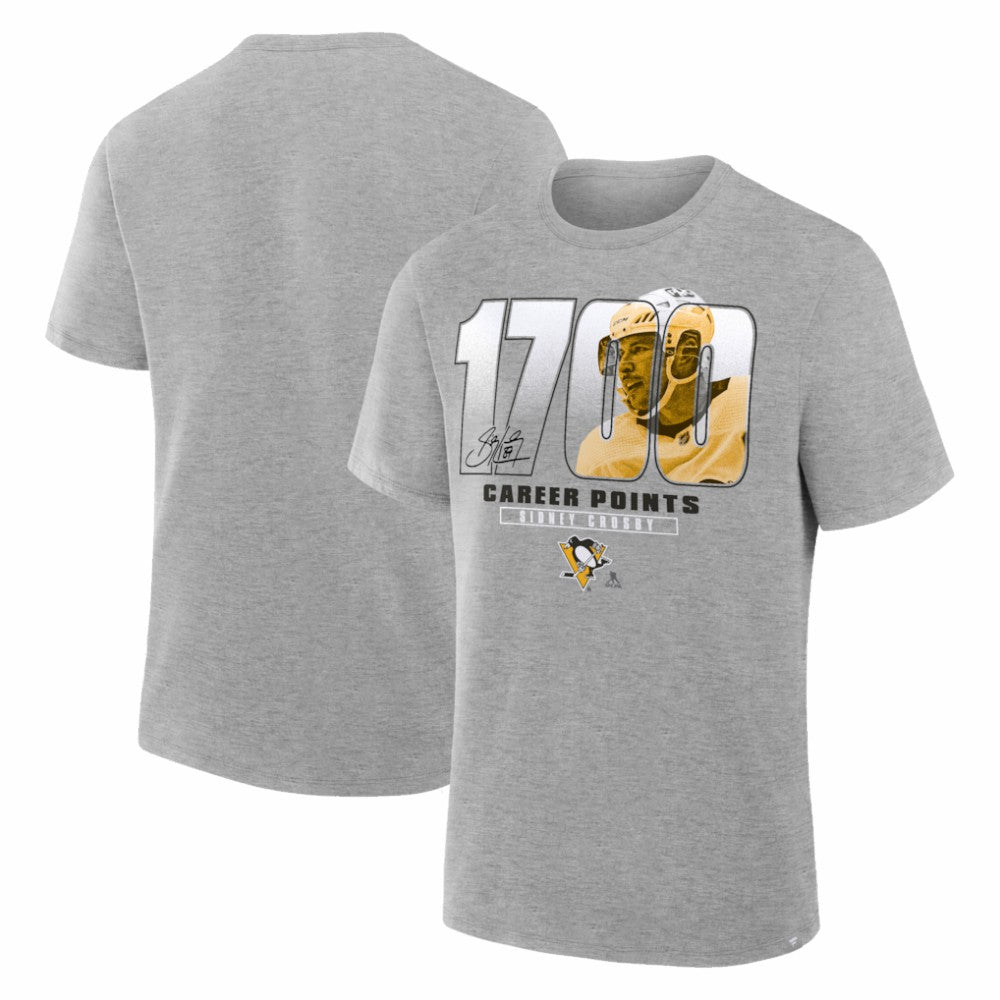Sidney Crosby Pittsburgh Penguins Legacy Milestone T-Shirt