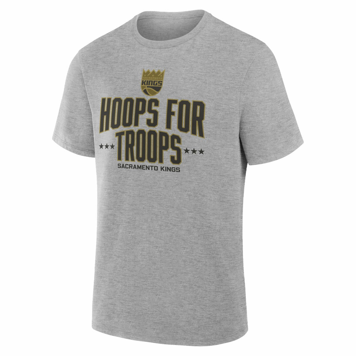 Sacramento Kings Hoops For Troops T-Shirt - Gray sale