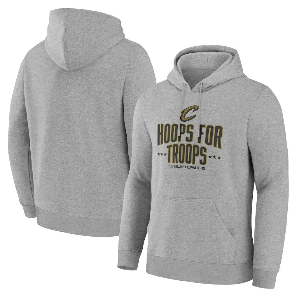 Cleveland Cavaliers Hoops For Troops Hoodie sale - Gray shop
