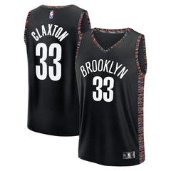 Nic Claxton Brooklyn Nets 2025/26 City Edition Fast Break Jersey - Black | Fanatics discount