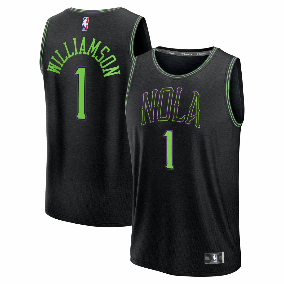 Zion Williamson New Orleans Pelicans Youth 2025/26 City Edition Fastbreak Jersey - Black | Fanatics cheap