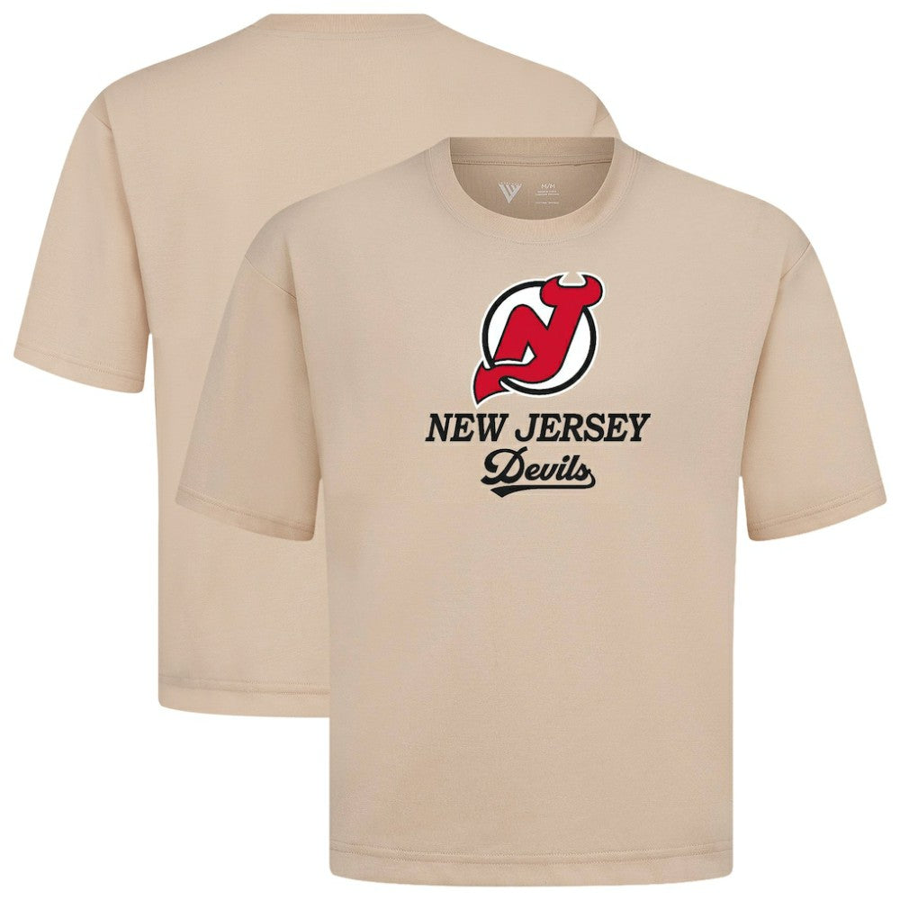 New Jersey Devils Levelwear Team Surge Luxe Signature Knit T-Shirt