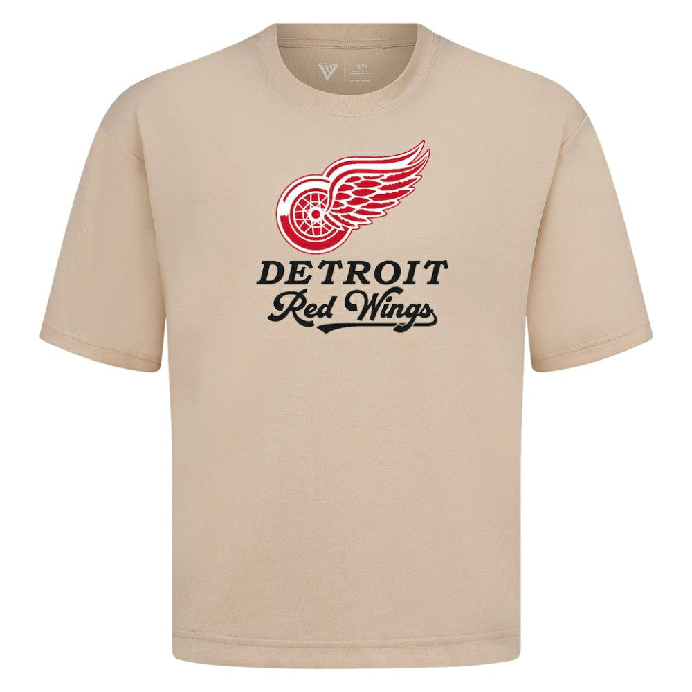 Detroit Red Wings Levelwear Team Surge Luxe Signature Knit T-Shirt