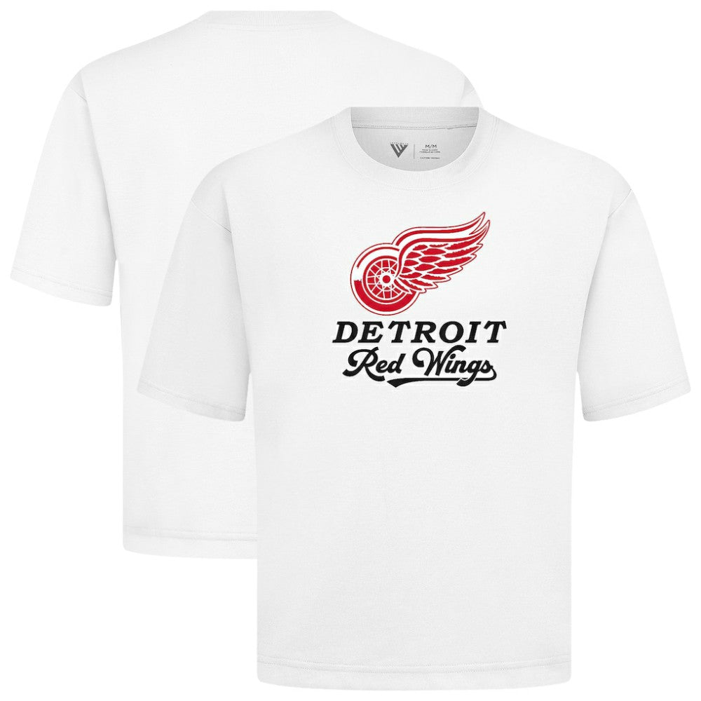 Detroit Red Wings Levelwear Team Surge Luxe Signature Knit T-Shirt