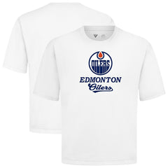 Edmonton Oilers Levelwear Team Surge Luxe Signature Knit T-Shirt