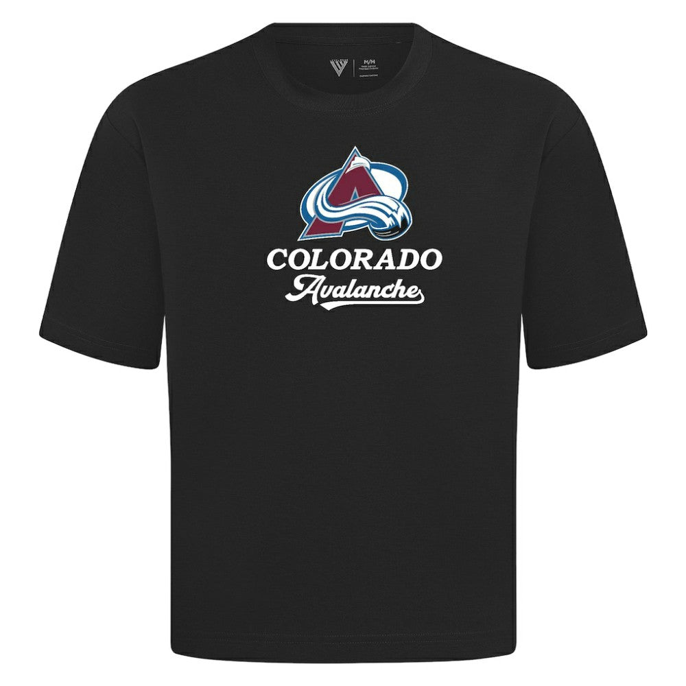 Colorado Avalanche Levelwear Team Surge Luxe Signature Knit T-Shirt