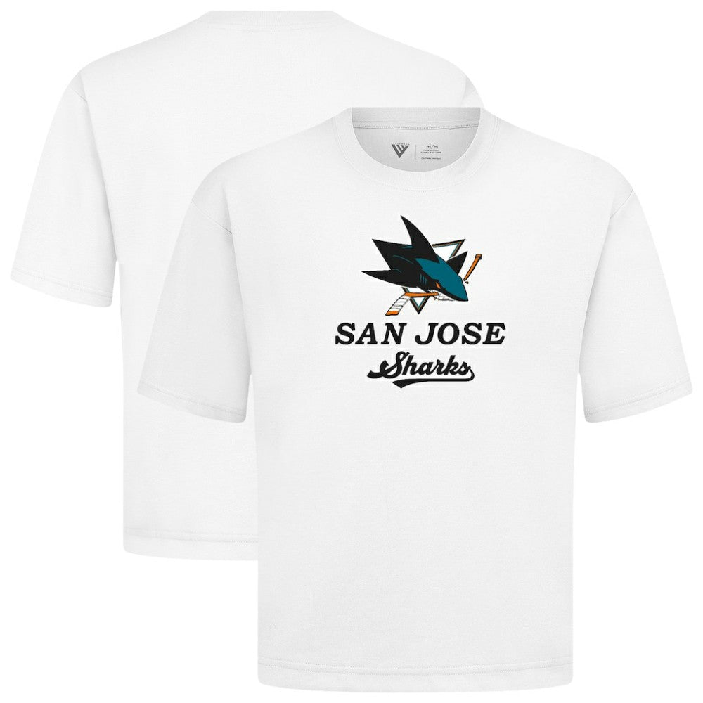 San Jose Sharks Levelwear Team Surge Luxe Signature Knit T-Shirt
