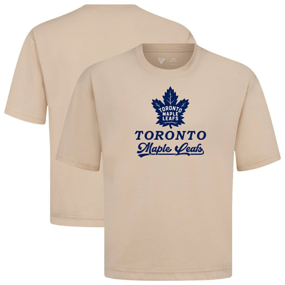 Toronto Maple Leafs Levelwear Team Surge Luxe Signature Knit T-Shirt