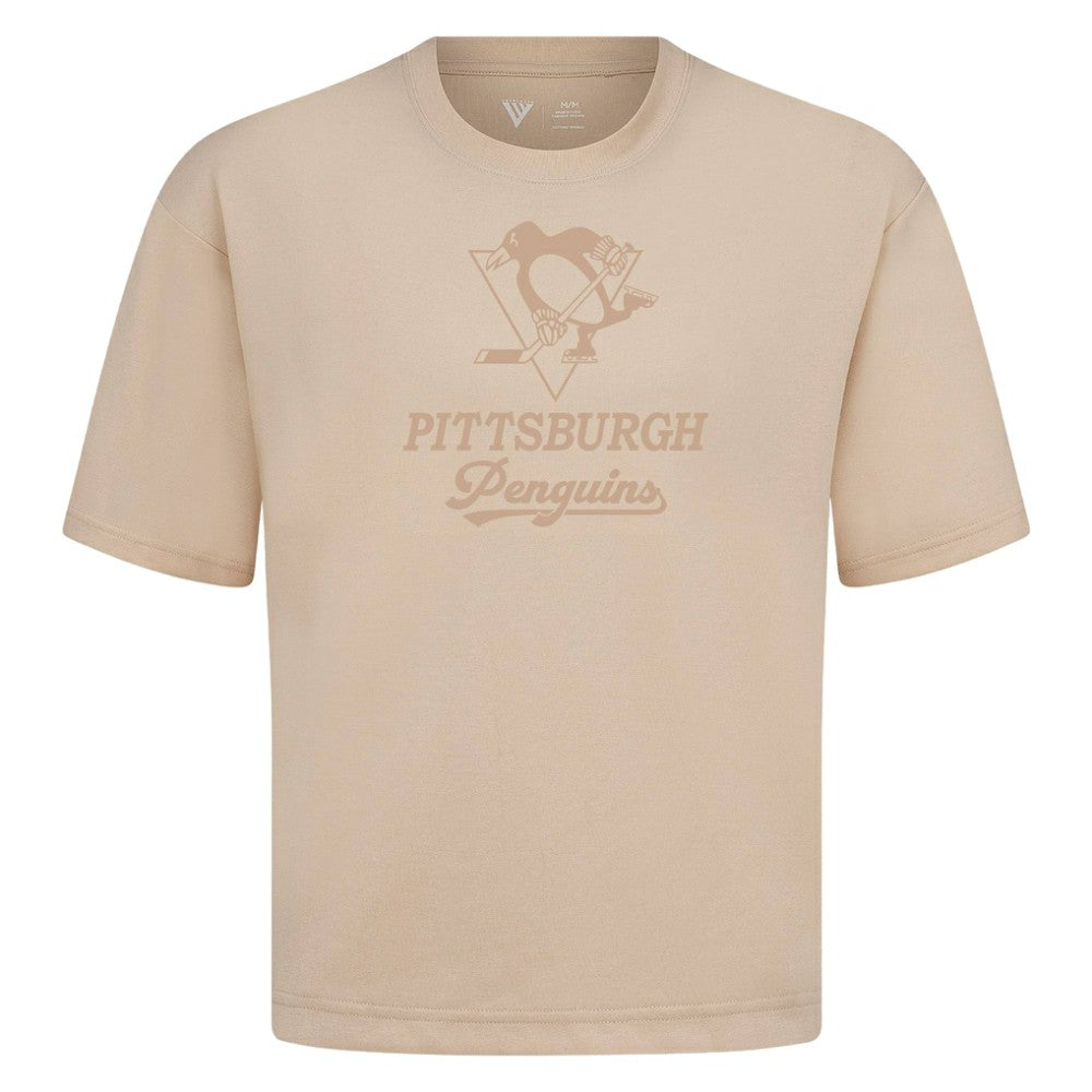 Pittsburgh Penguins Levelwear Shadow Surge Luxe Signature Knit T-Shirt