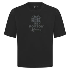 Boston Bruins Levelwear Shadow Surge Luxe Signature Knit T-Shirt
