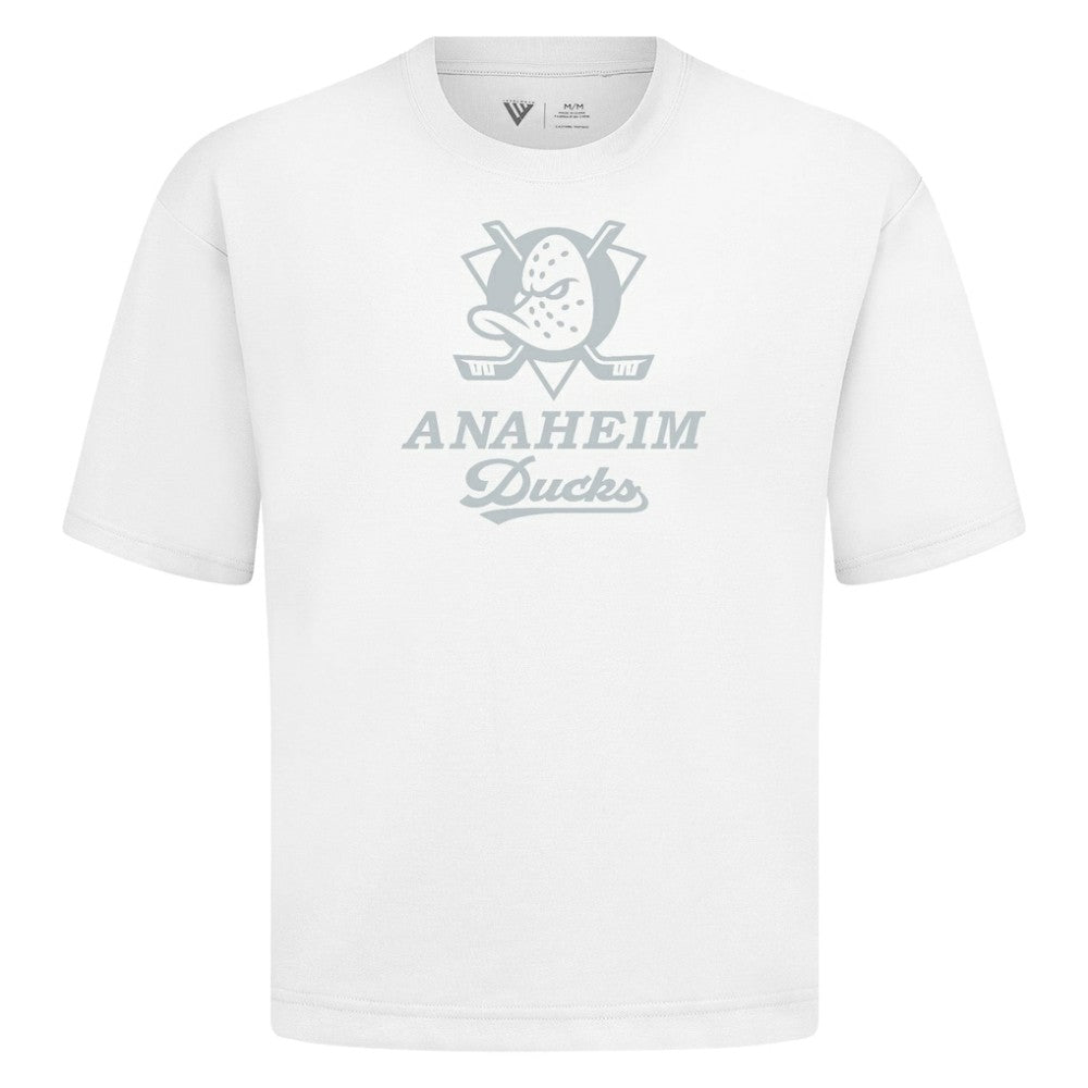 Anaheim Ducks Levelwear Shadow Surge Luxe Signature Knit T-Shirt
