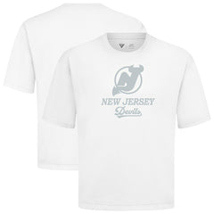 New Jersey Devils Levelwear Shadow Surge Luxe Signature Knit T-Shirt