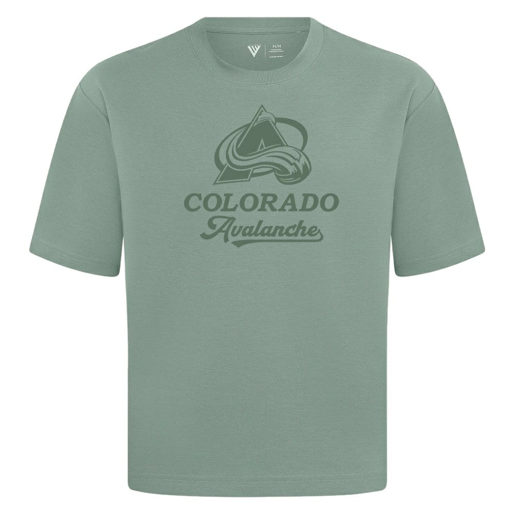 Colorado Avalanche Levelwear Shadow Surge Luxe Signature Knit T-Shirt