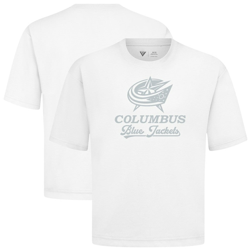 Columbus Blue Jackets Levelwear Shadow Surge Luxe Signature Knit T-Shirt