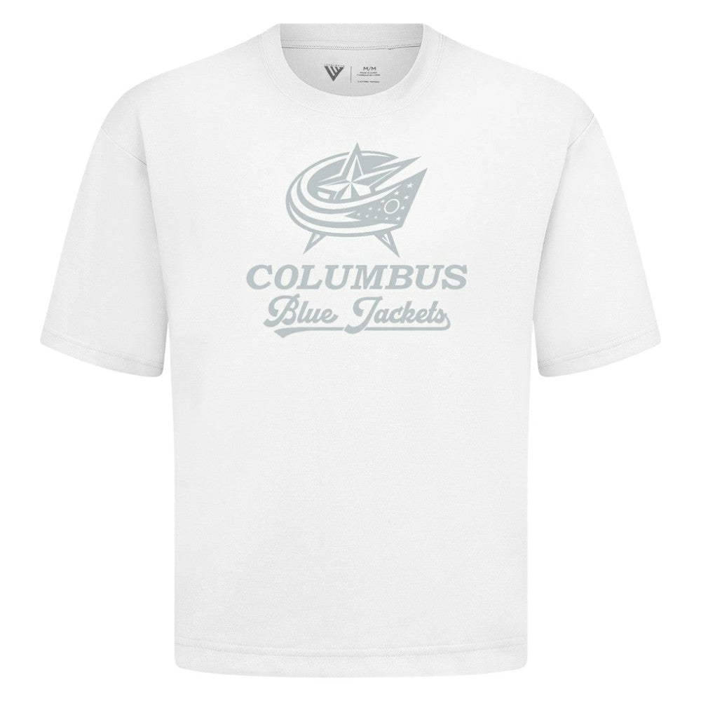 Columbus Blue Jackets Levelwear Shadow Surge Luxe Signature Knit T-Shirt