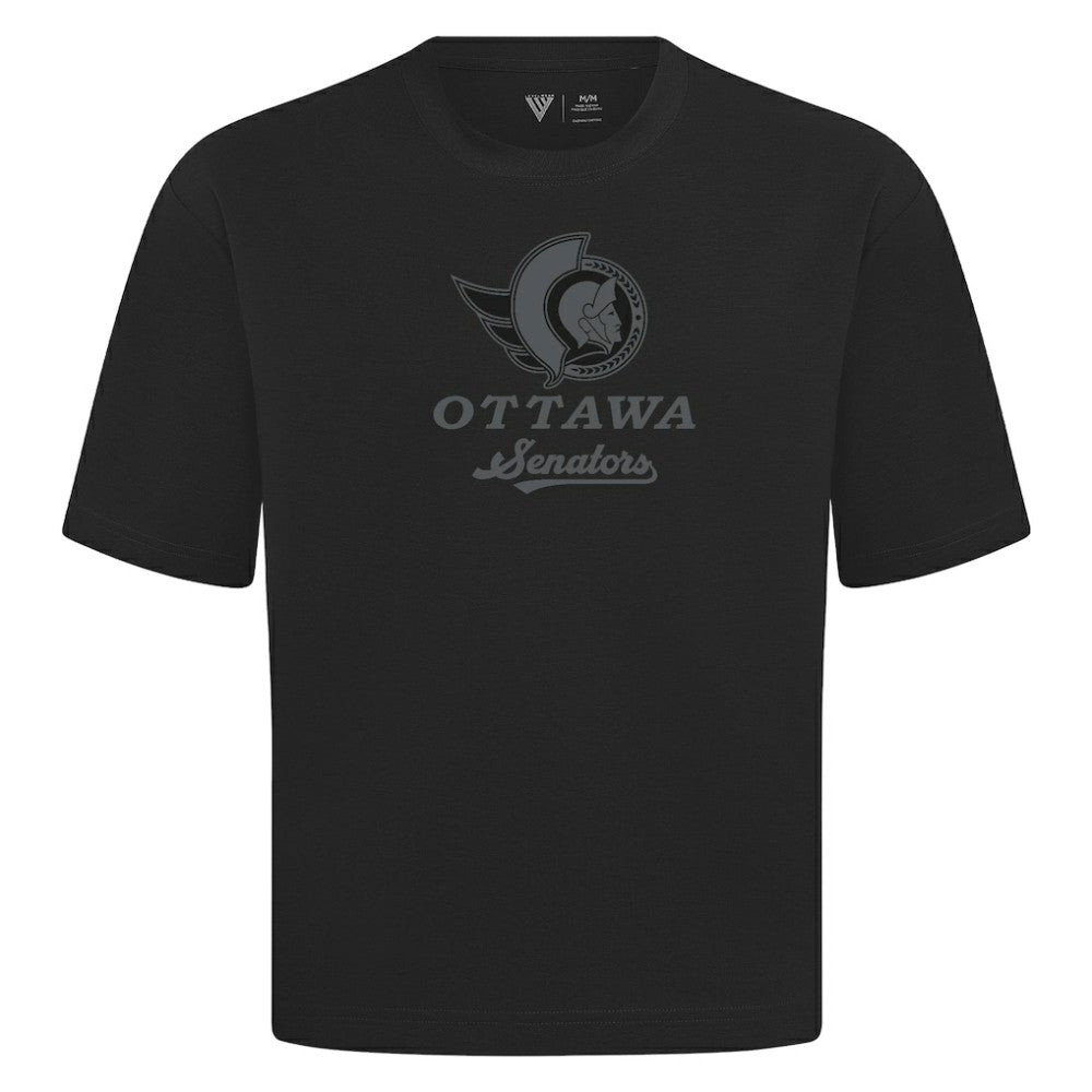 Ottawa Senators Levelwear Shadow Surge Luxe Signature Knit T-Shirt