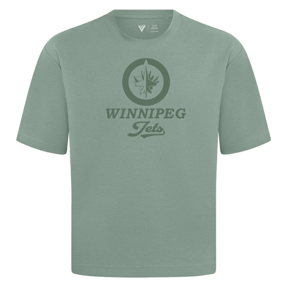 Winnipeg Jets Levelwear Shadow Surge Luxe Signature Knit T-Shirt