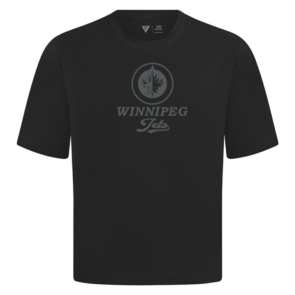 Winnipeg Jets Levelwear Shadow Surge Luxe Signature Knit T-Shirt