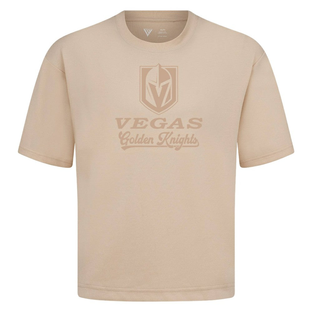 Vegas Golden Knights Levelwear Shadow Surge Luxe Signature Knit T-Shirt
